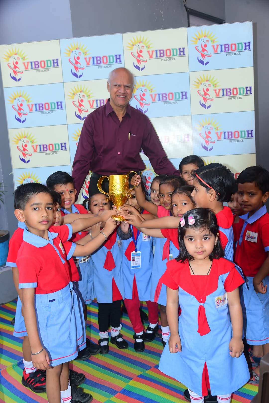 Children engaged in learning