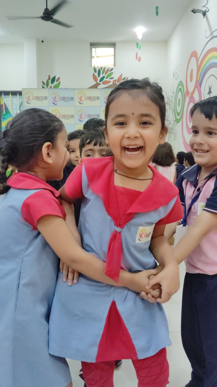 Happy children at VIBODH